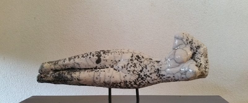 Raku Lady -Verkocht